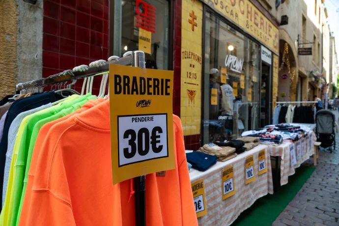 Événement organisés par Les Vitrines de Metz - Braderie de printemps, centre-ville de Metz